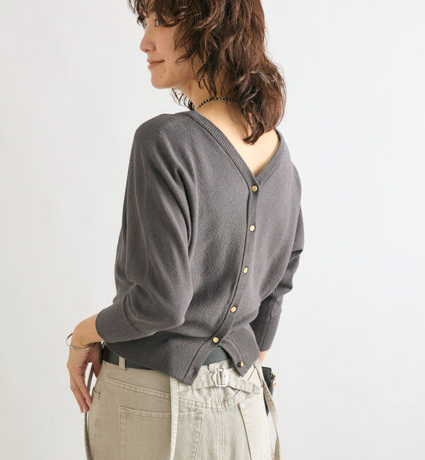  「【前後2WAY】ミニブークレードルマン2WAYニット」|ニット・セーター|