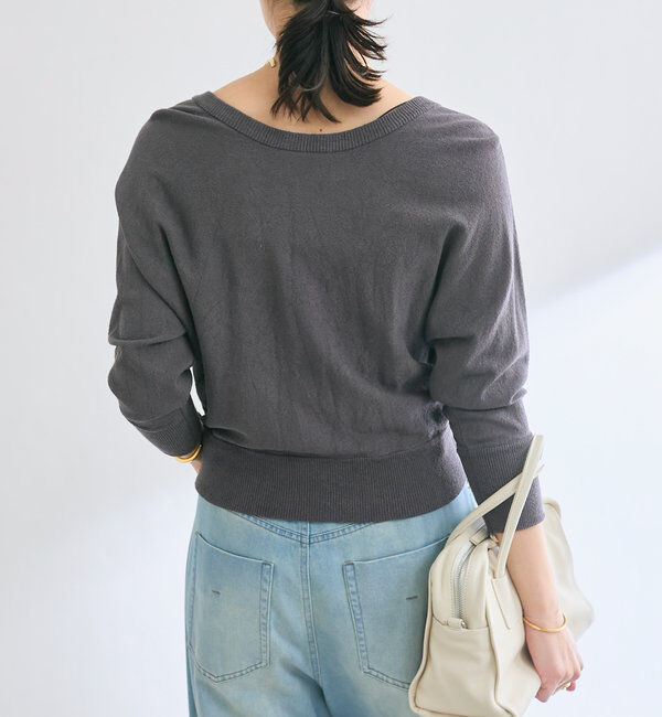  「【前後2WAY】ミニブークレードルマン2WAYニット」|ニット・セーター|