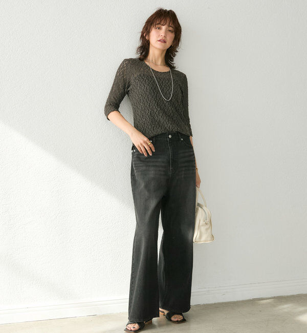  「【R.good（アールドットグッド）】オーバルボールロングネックレス」|リング|