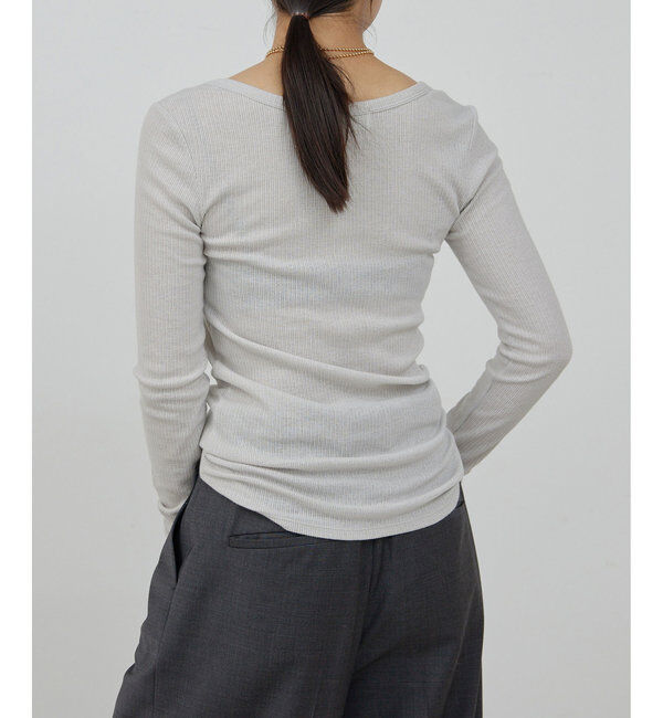  「ヘンリーネックロングスリーブTee」|Tシャツ・カットソー|