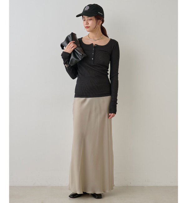  「ヘンリーネックロングスリーブTee」|Tシャツ・カットソー|