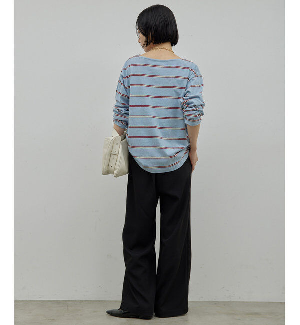  「ボーダーロングスリーブTee」|Tシャツ・カットソー|