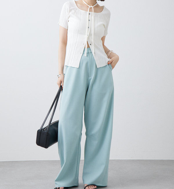  「【3サイズ展開】カーブスラックス」|チノ|