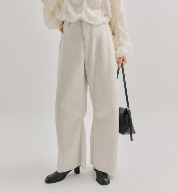  「【WEB限定/年間総売上1位！】裏起毛カーブスウェットパンツ」|チノ|