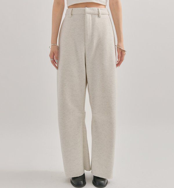  「【WEB限定/年間総売上1位！】裏起毛カーブスウェットパンツ」|チノ|