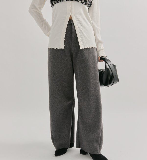  「【WEB限定/年間総売上1位！】裏起毛カーブスウェットパンツ」|チノ|