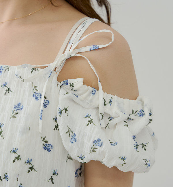  「2wayスリーブフラワーロングワンピース」|ワンピース|