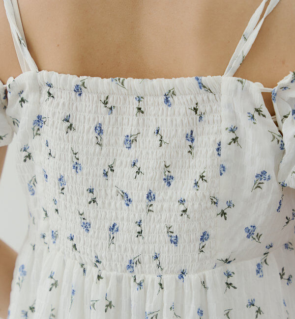  「2wayスリーブフラワーロングワンピース」|ワンピース|