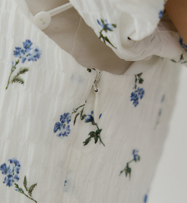  「2wayスリーブフラワーロングワンピース」|ワンピース|