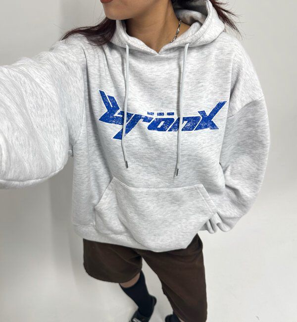  「*2サイズ展開あり【KOOKY'N/クーキー】BRONX パーカー」|パーカー|ライトグレー