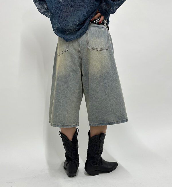  「PSYENCE FICTIONハーフデニム」|デニム|