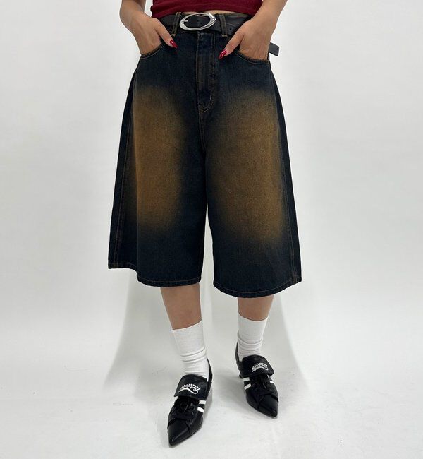  「PSYENCE FICTIONハーフデニム」|デニム|