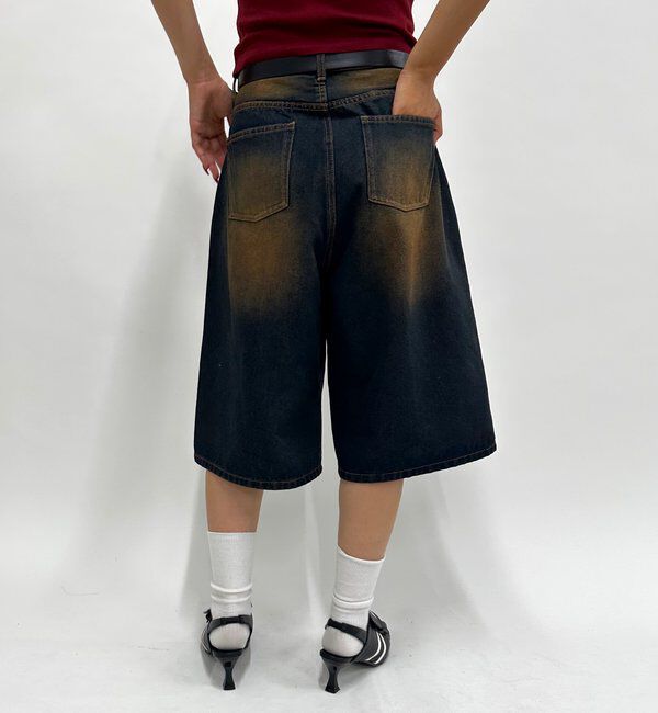  「PSYENCE FICTIONハーフデニム」|デニム|