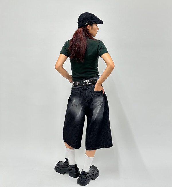  「PSYENCE FICTIONハーフデニム」|デニム|