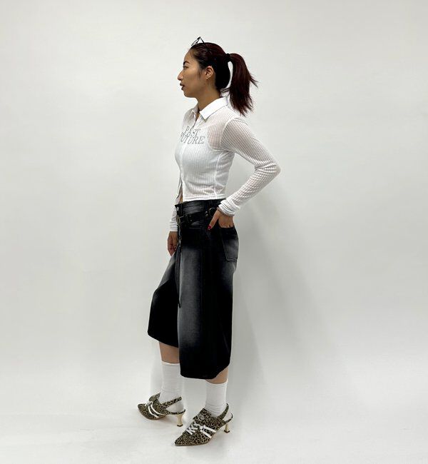  「PSYENCE FICTIONハーフデニム」|デニム|