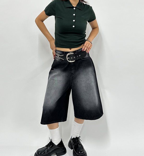  「PSYENCE FICTIONハーフデニム」|デニム|