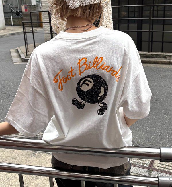  「【WEB限定/2サイズ】COOPER FACTビリヤードロゴTEE」|Tシャツ・カットソー|ホワイト
