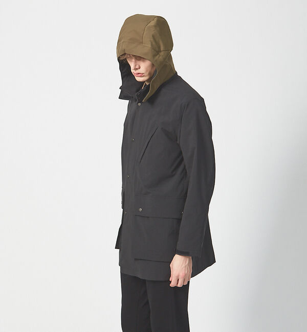 ABAHOUSE「【フード取外可】タスラン ストレッチ コート / スプリングコート」|アウトドア|