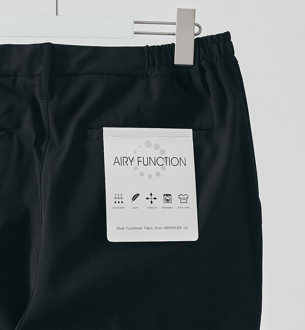 ABAHOUSE「【セットアップ対応】エアリーファンクション スラックス / テーパードパンツ」|スラックス|