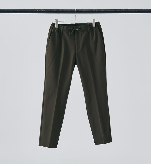 ABAHOUSE「【セットアップ対応】エアリーファンクション スラックス / テーパードパンツ」|スラックス|モカ