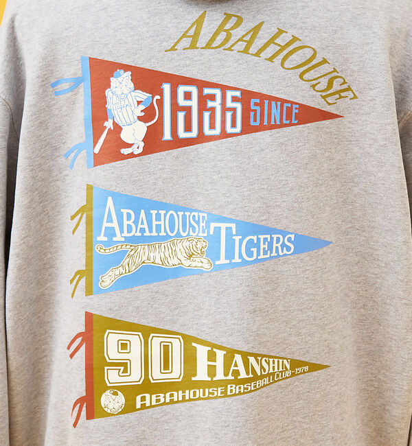 ABAHOUSE「【阪神タイガース&times;アバハウス】コラボレーションパーカー」|パーカー|