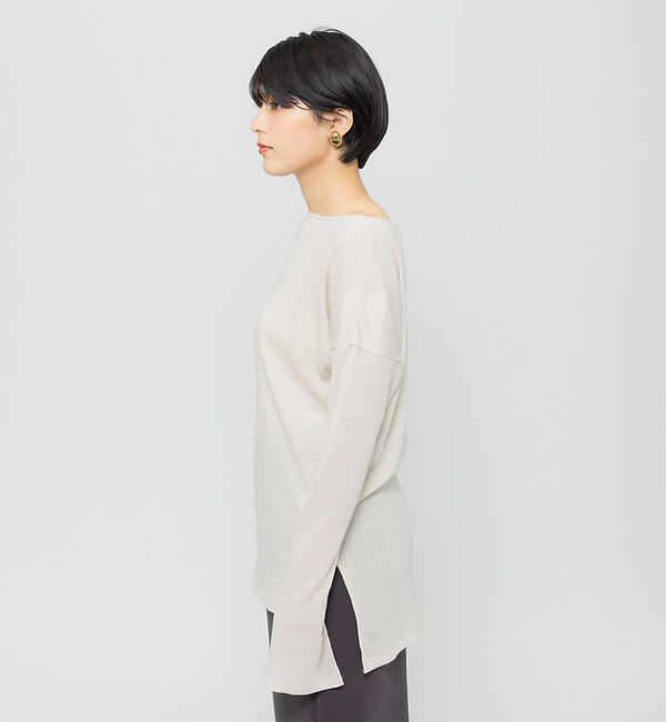 Rouge vif「フレスリーブリブカットソー」|Tシャツ・カットソー|