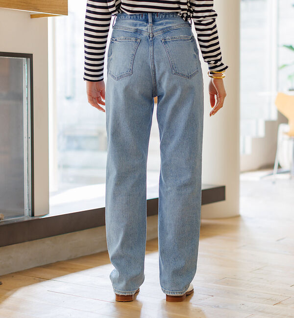 Rouge vif「【RED CARD/レッドカード】One-Day ルーズストレート デニム」|デニム|