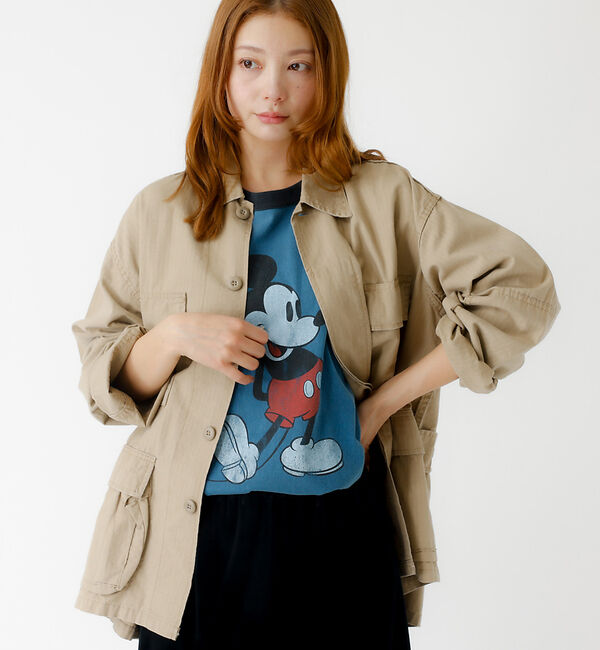 Rouge vif「【ROTHCO/ロスコ】BDU SHIRTS / ブルゾン / ミリタリージャケ」|ブルゾン・スタジャン|ベージュ