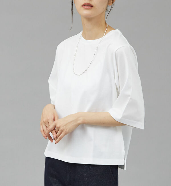 qualite「【ADAWAS】シーアイランド　Tシャツ」|Tシャツ・カットソー|ホワイト