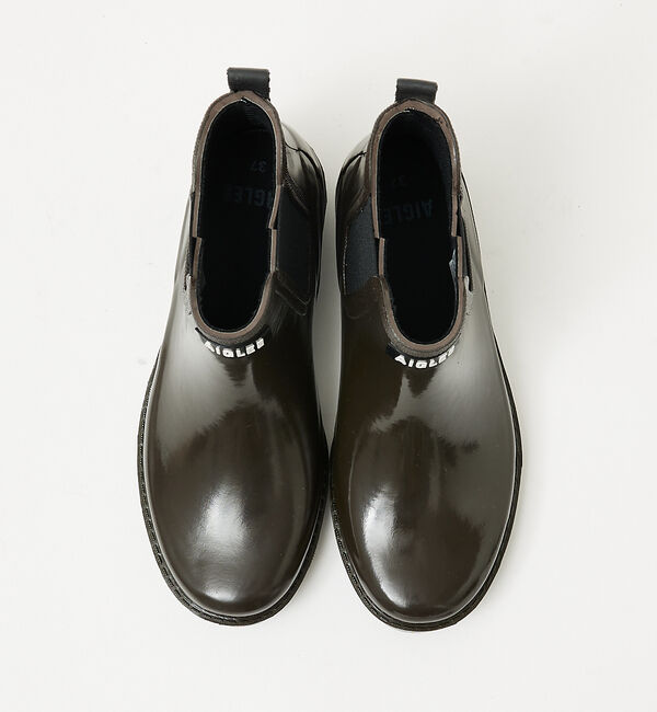 AU BANNISTER「●AIGLE ラバーサイドゴアブーツ『カーヴィル2』」|ショートブーツ|