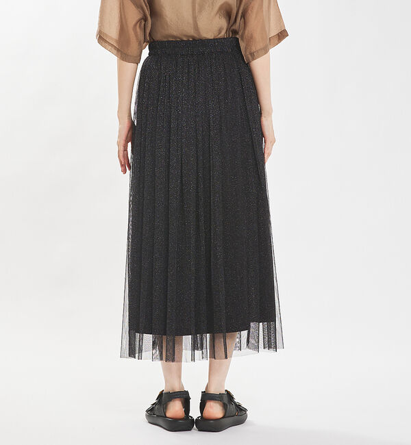 abahouse mavie「ラメチュールスカート」|スカート|