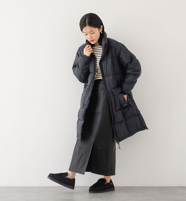 abahouse mavie「MEI FUR MOCCASIN SHOES」|モカシン|