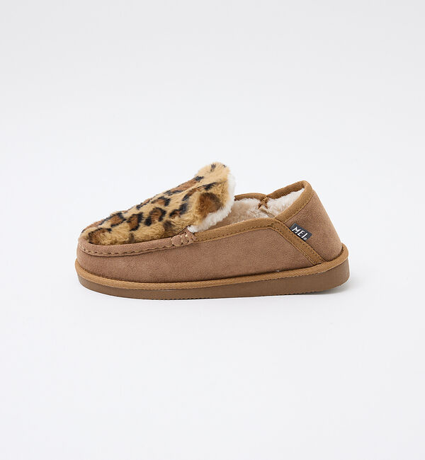 abahouse mavie「MEI FUR MOCCASIN SHOES」|モカシン|