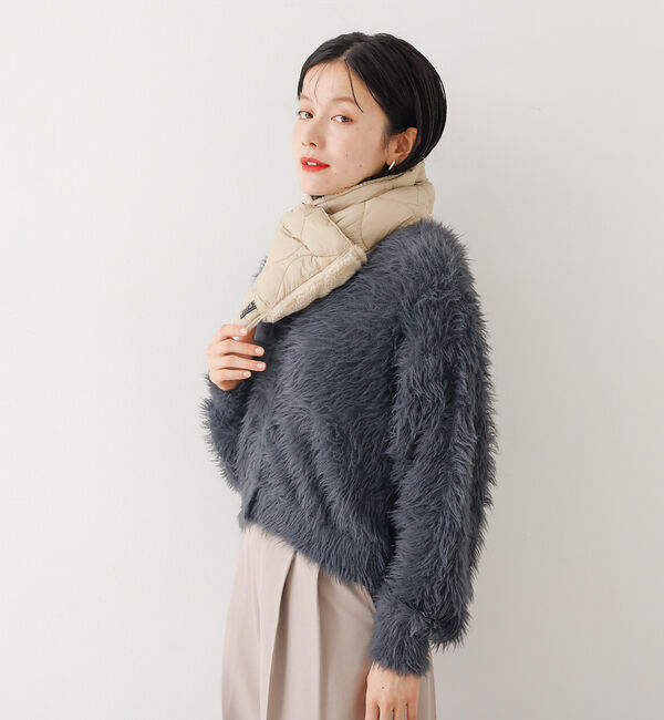 abahouse mavie「【TAION】 リバーシブルダウンスカーフ」|マフラー|