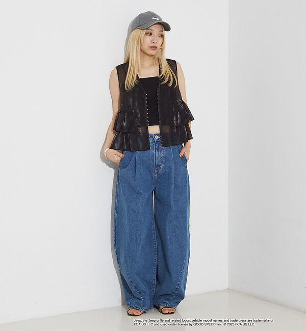 NOMINE「【GOOD ROCK SPEED】Jeep(R) ロゴ刺繍キャップ」|その他|