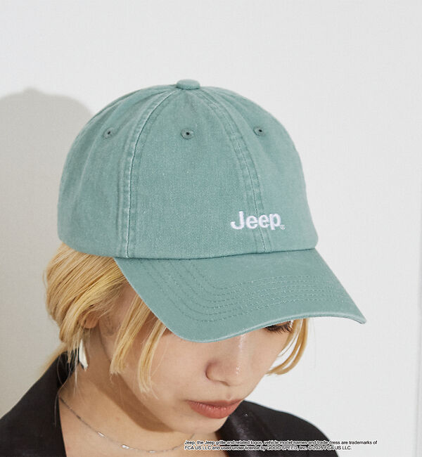 NOMINE「【GOOD ROCK SPEED】Jeep(R) ロゴ刺繍キャップ」|その他|グリーン
