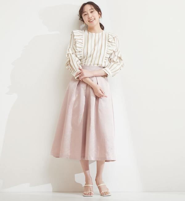 TIARA「flowyフリルブラウス」|シャツ・ブラウス|