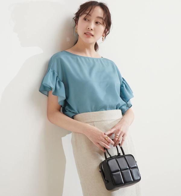 TIARA「2wayフレアスリーブブラウス」|シャツ・ブラウス|