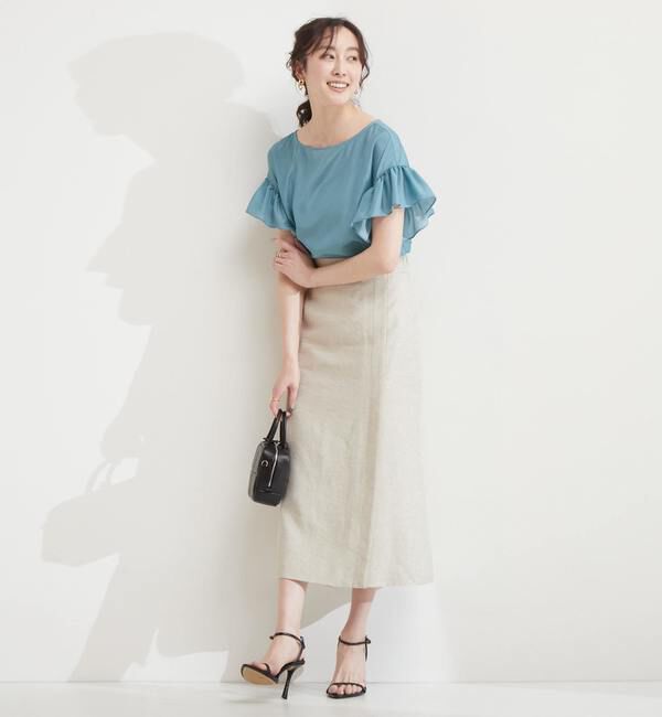 TIARA「2wayフレアスリーブブラウス」|シャツ・ブラウス|