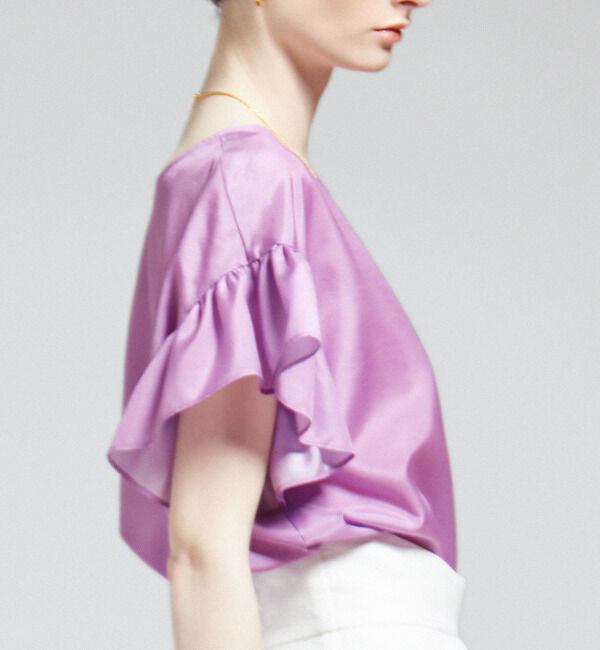 TIARA「2wayフレアスリーブブラウス」|シャツ・ブラウス|