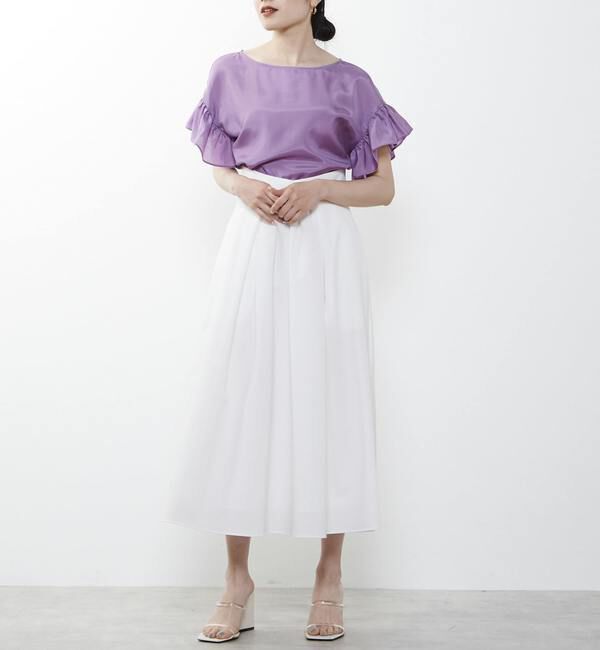 TIARA「2wayフレアスリーブブラウス」|シャツ・ブラウス|