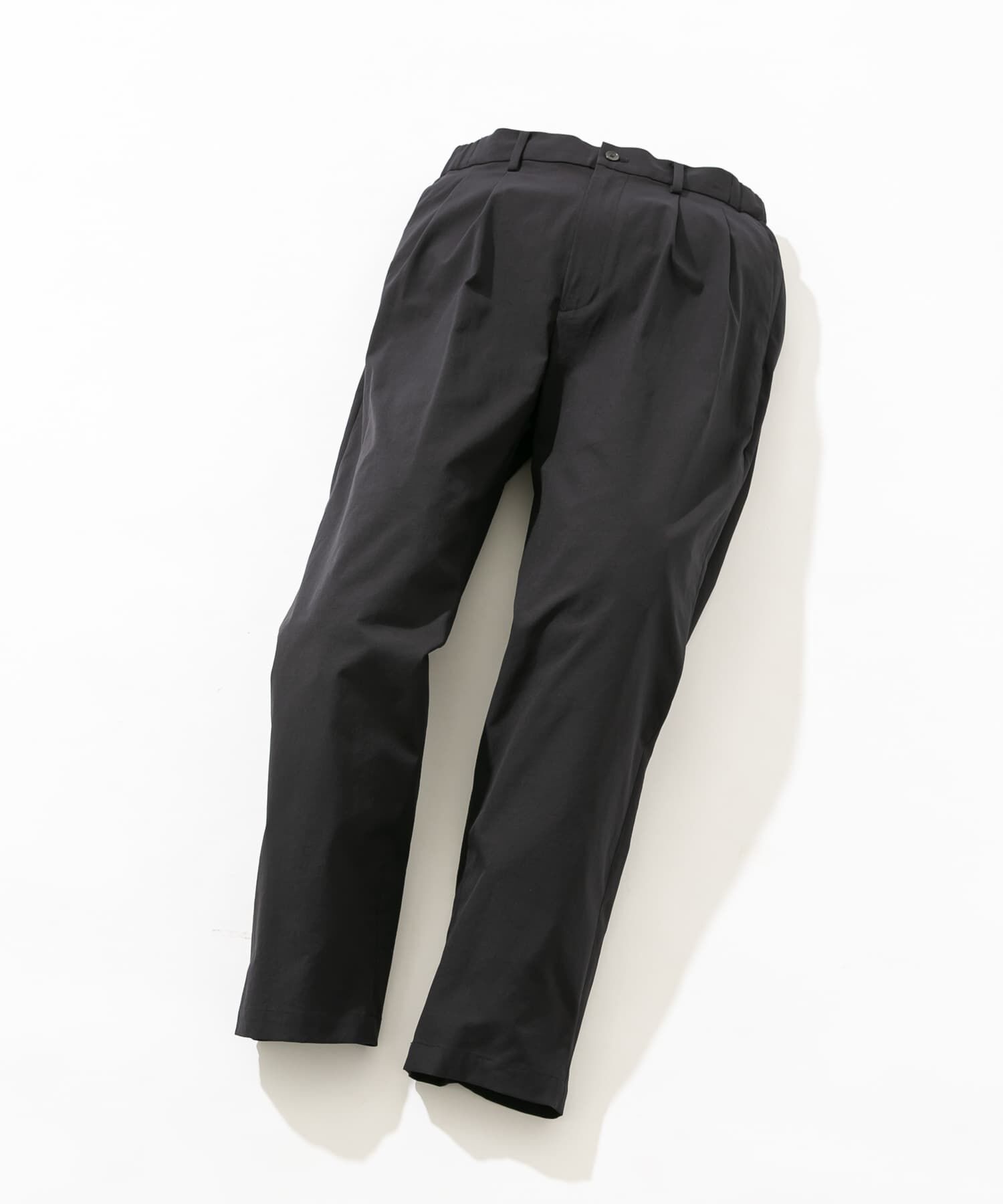 URBAN RESEARCH ROSSO「『セットアップ対応』MARUI ORIMONO　3H DryFabricストレッチ2タックパンツ」|その他|ブラック