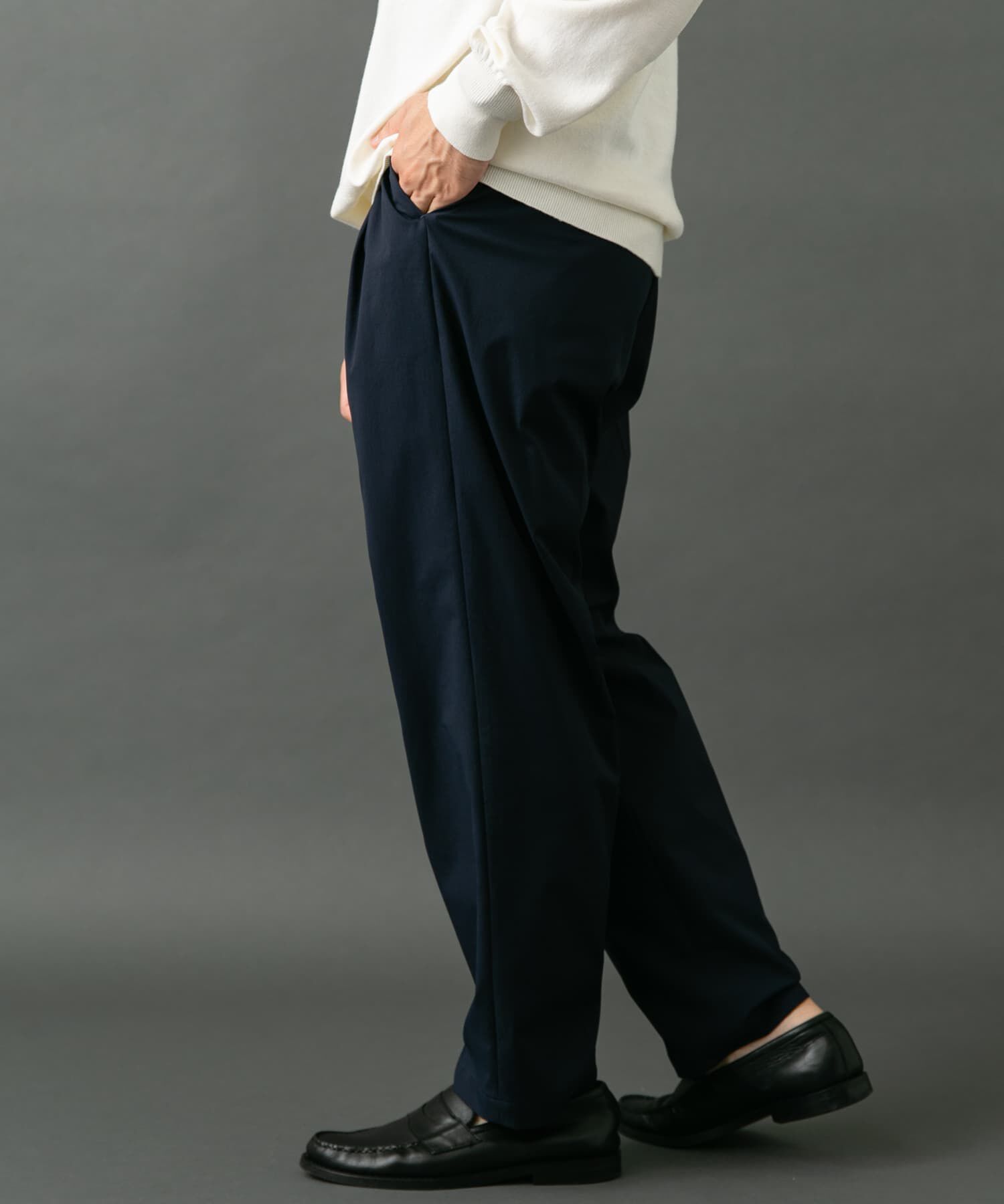 URBAN RESEARCH ROSSO「『セットアップ対応』MARUI ORIMONO　3H DryFabricストレッチ2タックパンツ」|その他|