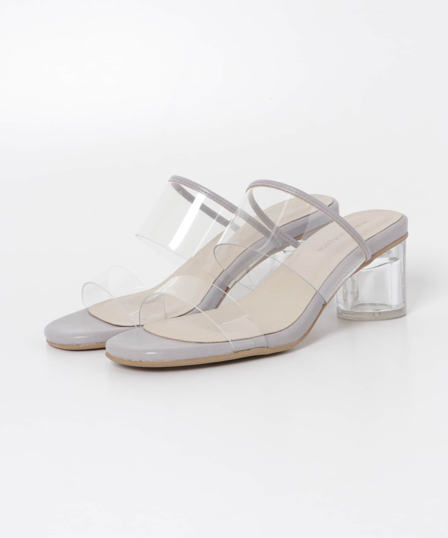 URBAN RESEARCH「クリアヒールサンダル」|サンダル|