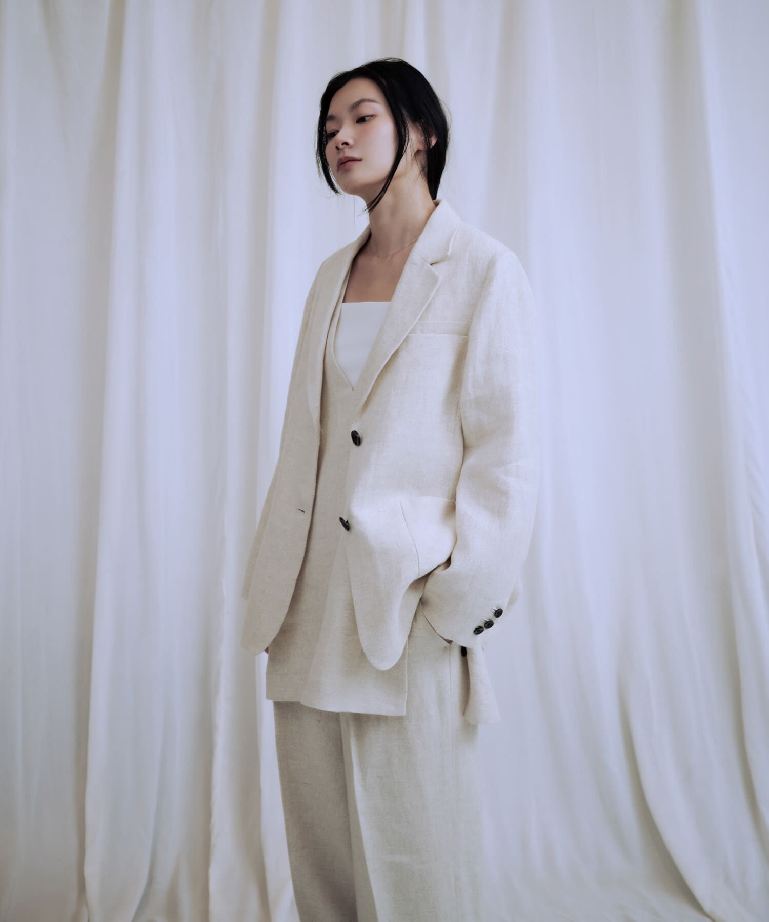 URBAN RESEARCH「new basic　リネンテーラードジャケット」|その他|