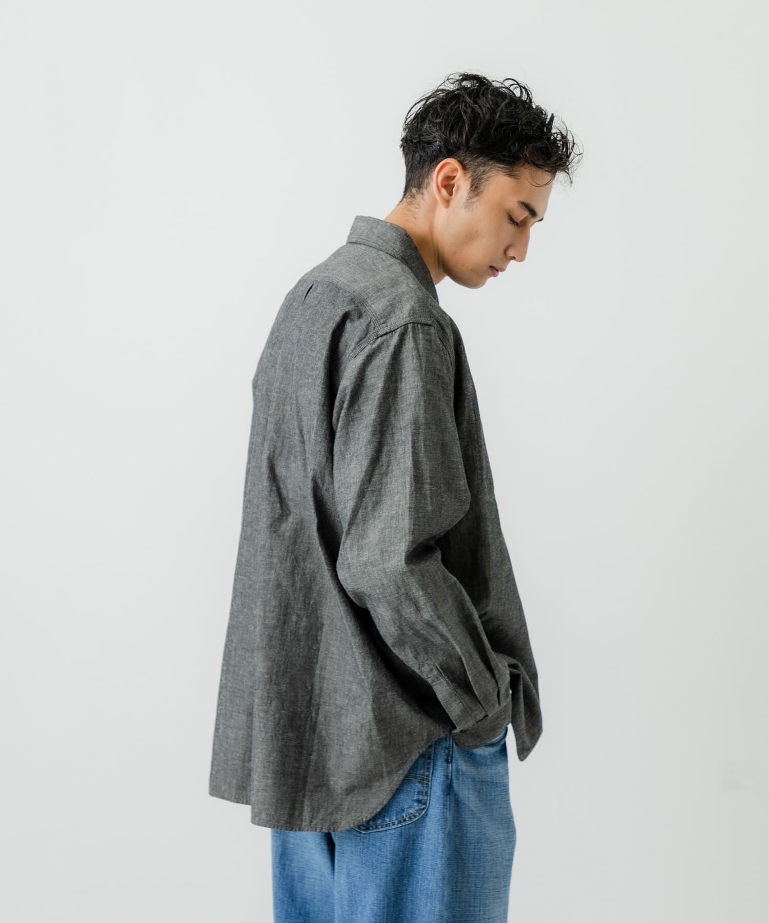 URBAN RESEARCH「『別注』LE VETEMENT ATLANTIQUE&times;UR　シャンブレーシャツ」|シャツ・ブラウス|