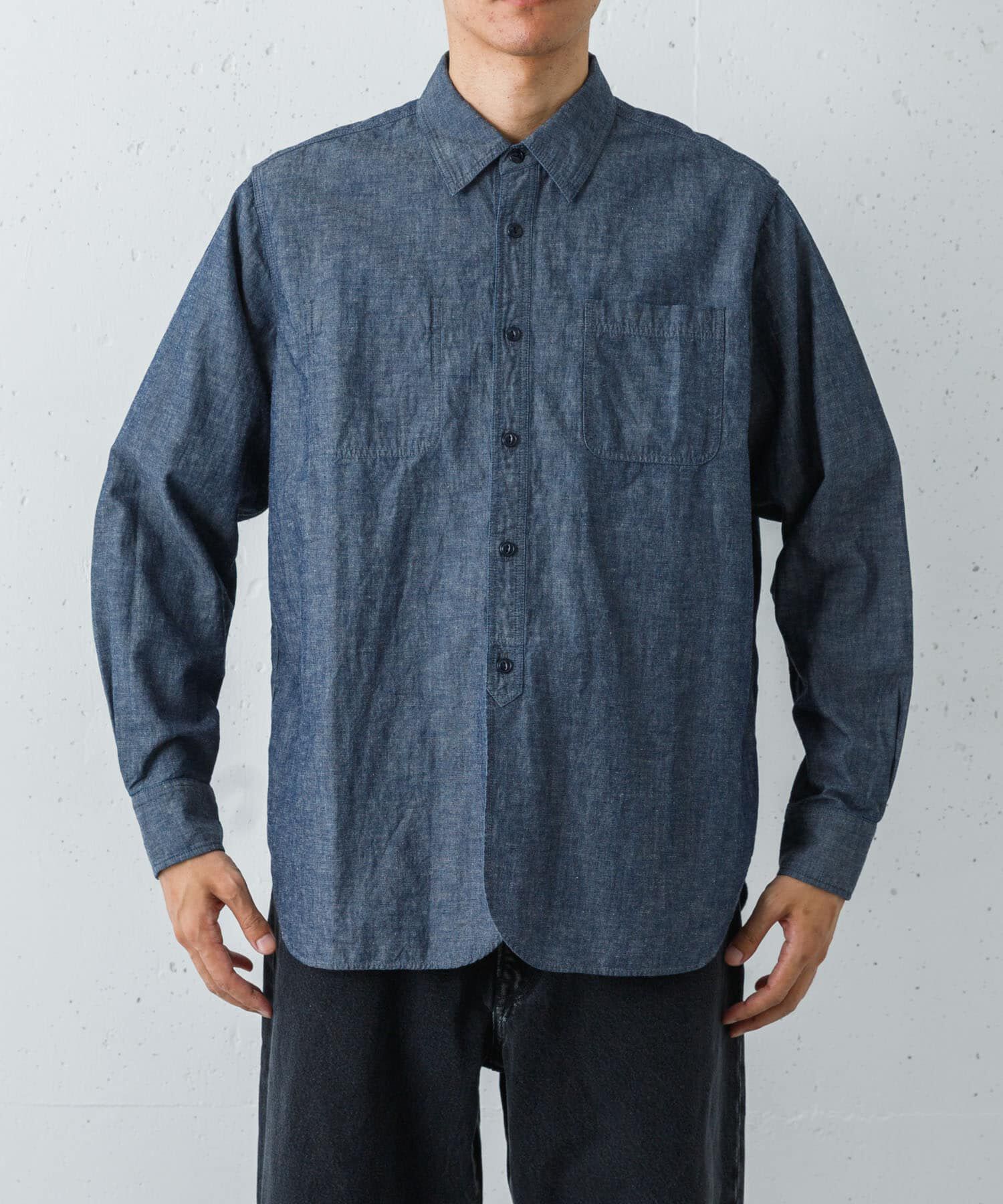 URBAN RESEARCH「『別注』LE VETEMENT ATLANTIQUE&times;UR　シャンブレーシャツ」|シャツ・ブラウス|