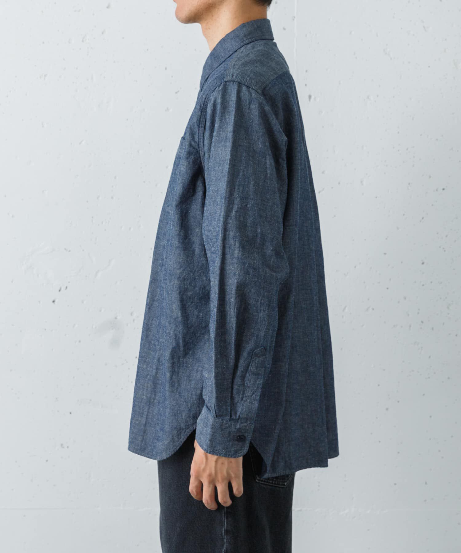 URBAN RESEARCH「『別注』LE VETEMENT ATLANTIQUE&times;UR　シャンブレーシャツ」|シャツ・ブラウス|