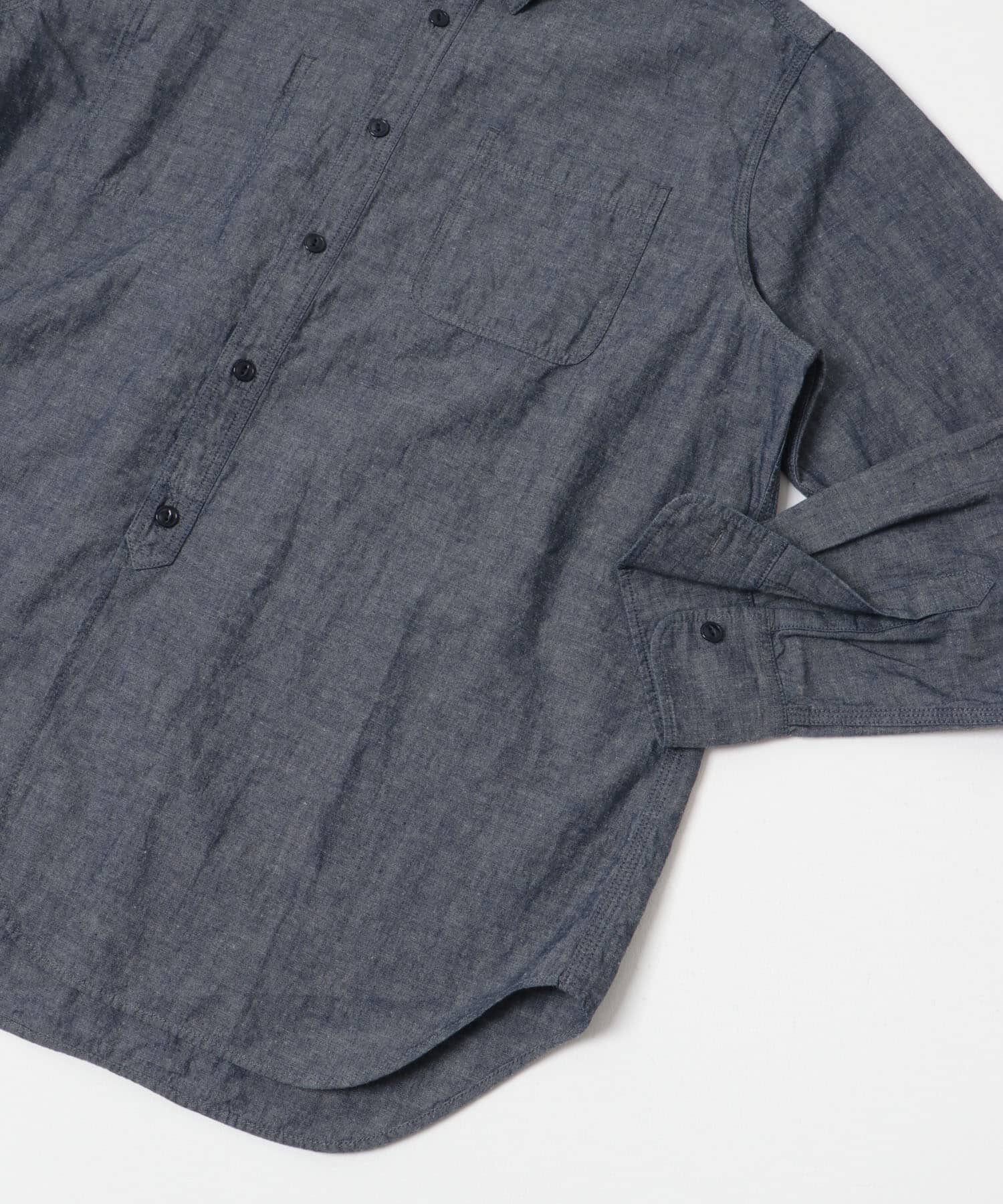 URBAN RESEARCH「『別注』LE VETEMENT ATLANTIQUE&times;UR　シャンブレーシャツ」|シャツ・ブラウス|