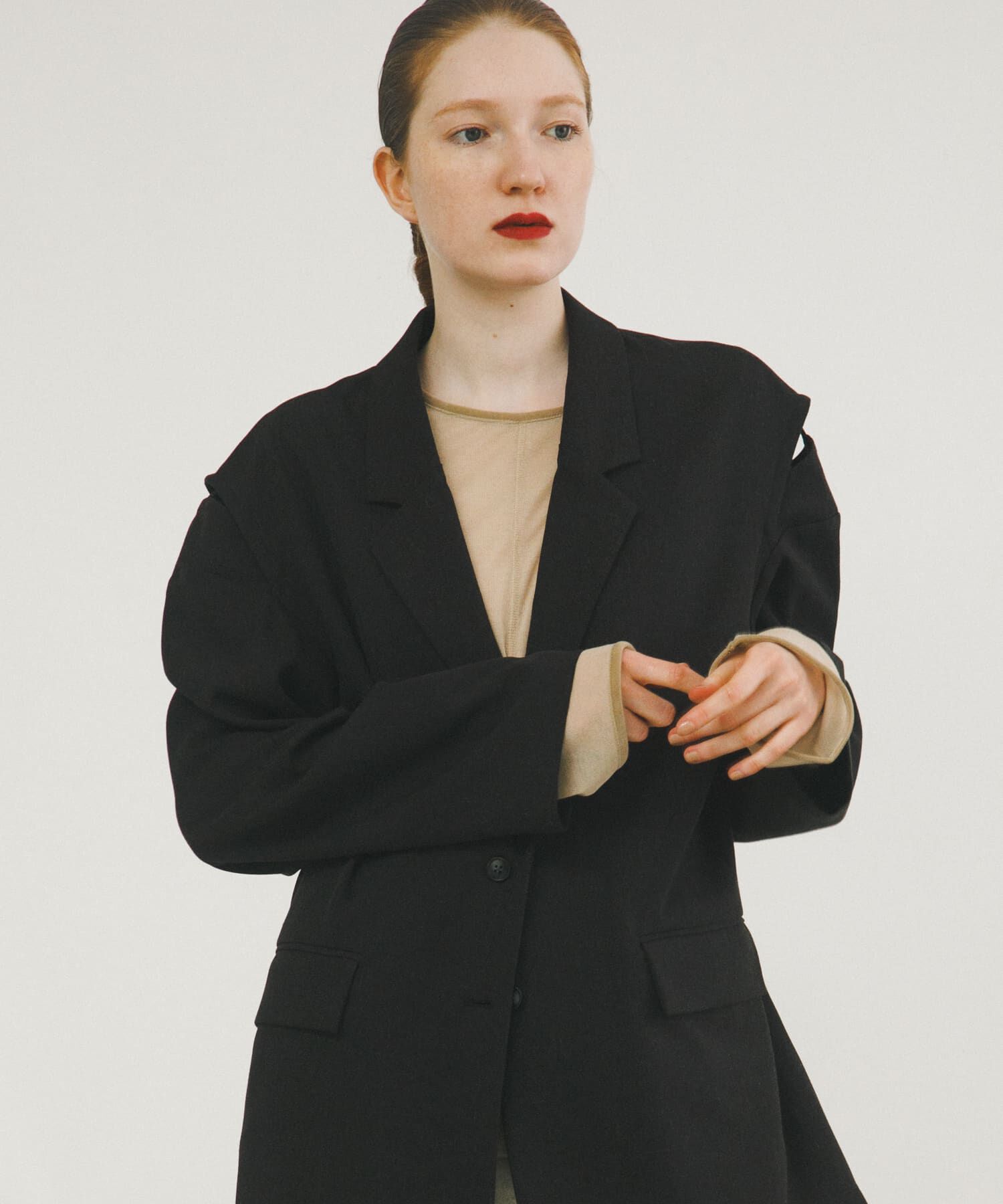 LAATO「over tailored  jacket」|その他|ブラック